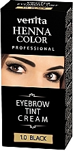 Крем-краска для бровей - Venita Henna Color Eyebrow Tint Cream — фото N1