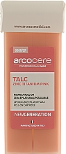 Воск в кассете «Тальк» - Arcocere Wax Pink Titanium Roll-On Cartidge — фото N1