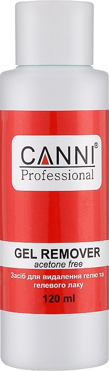 Жидкость для снятия гель-лака - Canni Gel Remover — фото N3