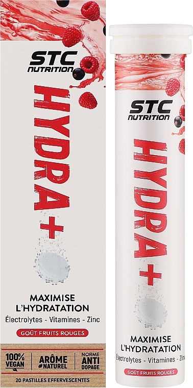 Изотоник "Hydra+/Красные Фрукты + Hydra+/Fruits Rouges" - STC Nutrition Maximise L'Hydratation — фото N2