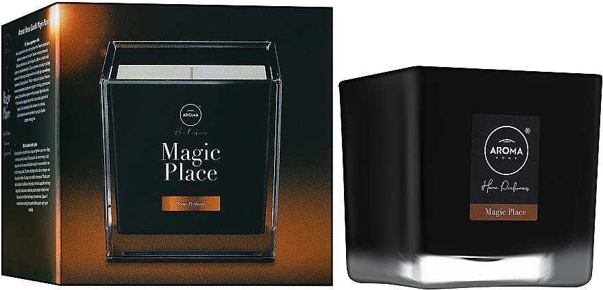 Aroma Home Black Series Magic Place - Ароматична свічка — фото N2