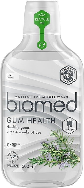 Ополіскувач для порожнини рота "Well Gum" - Biomed Well Gum