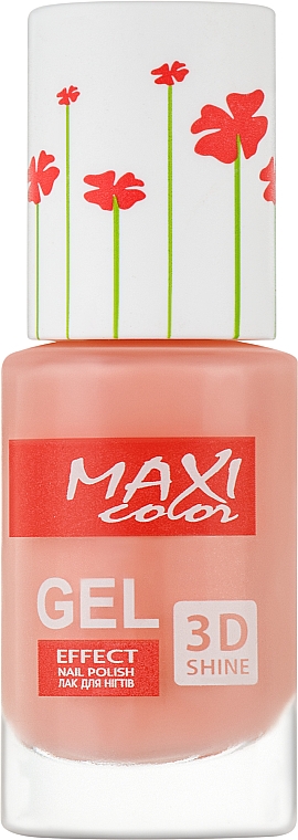 Лак гель-ефект - Maxi Color Gel Effect Hot Summer