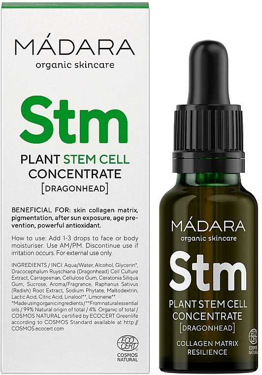 Концентрат стволовых клеток растений - Madara Cosmetics Plant Stem Cell Concentrate — фото N1