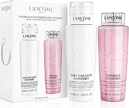 Духи, Парфюмерия, косметика Набор - Lancome Galaties Confort Duo (lot/400ml + fluid/400ml)