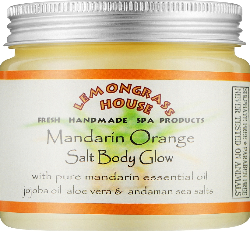 Солевой пилинг "Мандарин" - Lemongrass House Mandarin Salt Body Glow — фото N1