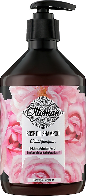 Шампунь для волосся "Османська троянда" - Dr. Clinic Ottoman Rose Oil Shampoo — фото N1