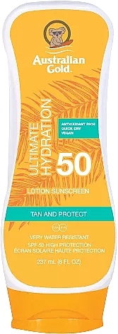 Солнцезащитный лосьон для тела - Australian Gold Lotion Sunscreen Moisture Max SPF 50 — фото N1