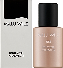 Стойкая тональная основа для лица - Malu Wilz Longwear Foundation — фото N2