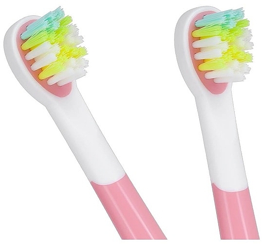 Сменная насадка для звуковой зубной щетки девочек, 2 шт. - Teesa Sonic Junior Girl Soft Toothbrush Heads  — фото N2