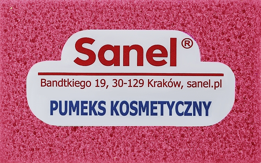 Пемза косметическая цветная, фуксия - Sanel — фото N1