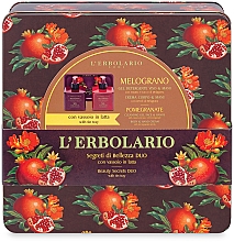 L'Erbolario Pomegranate - Набір (h/gel/250ml + h/cr/250ml + acc/2pcs) — фото N3