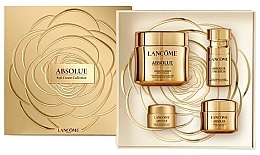 Духи, Парфюмерия, косметика Набор, 4 продукта - Lancome Absolue Crema Sublime Fondente Routine Set