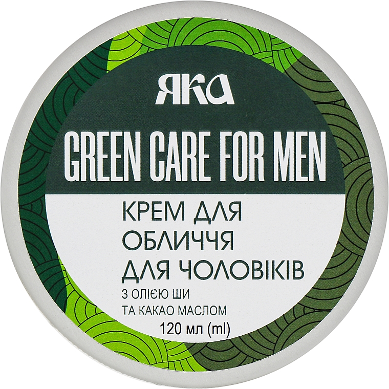 Крем для лица "Green care For Men" - Яка