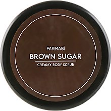 Парфумерія, косметика Скраб для тіла "Тростинний цукор" - Farmasi Brown Sugar Creamy Body Scrub