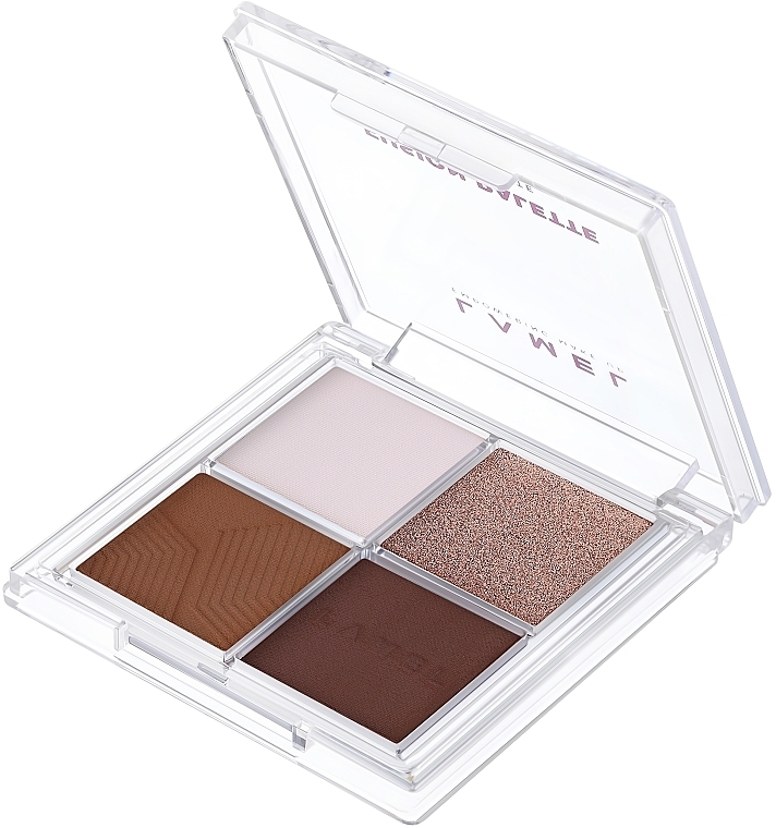 Палетка тіней для повік - LAMEL Make Up Fusion Palette Eyeshadow — фото N4