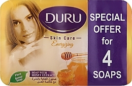 Косметическое мыло с экстрактом меда - Duru Skin Care x4 — фото N1
