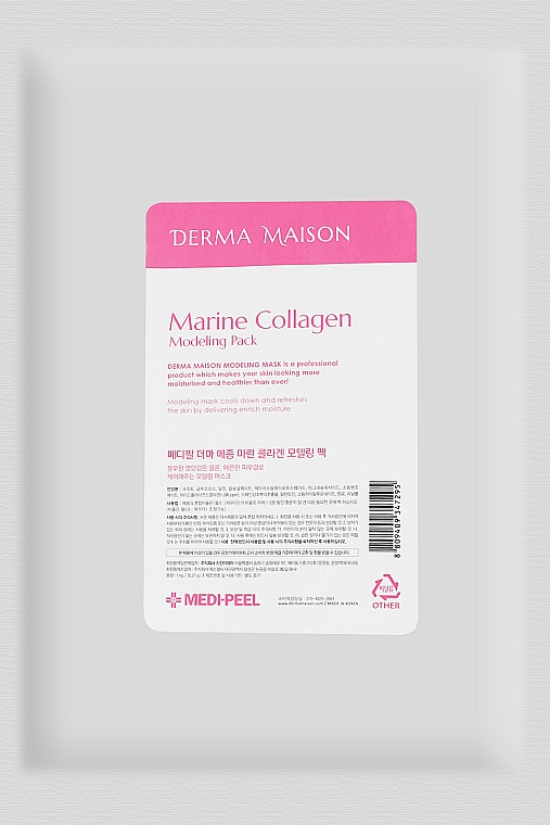 Альгінатна маска для обличчя з колагеном - Medi Peel Derma Maison Marine Collagen Modeling Pack — фото N1