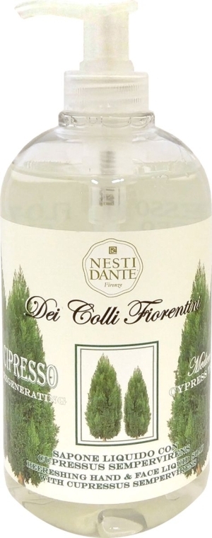 Рідке мило "Кипарис" - Nesti Dante Dei Colli Fiorentini Florentine Cypress Tree — фото N1