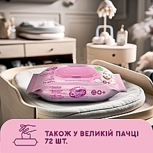 Детские влажные салфетки для новорожденных, 10 шт - Smile Ukraine Baby Newborn — фото N6