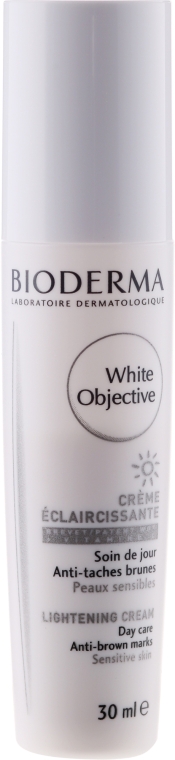 Отбеливающий крем для чувствительной кожи - Bioderma White Objective Lightening Day Care Cream — фото N1