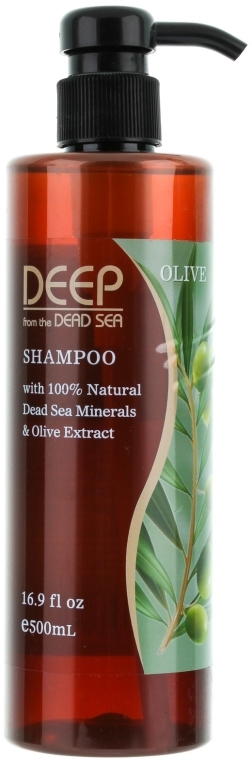 Шампунь с минералами мертвого моря и оливковым маслом - Crystal Line Deep Hair Care Shampoo