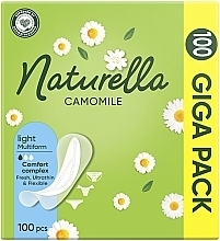 Ежедневные гигиенические прокладки, 100шт - Naturella Camomile Light Multiform — фото N2