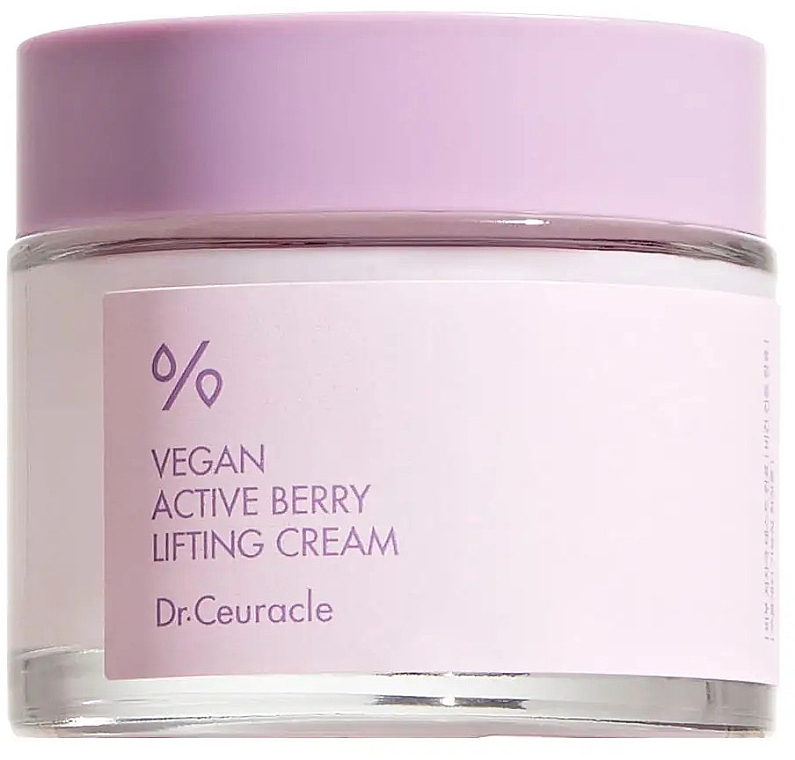 Ліфтинг-крем із ресвератролом та екстрактом журавлини - Dr.Ceuracle Vegan Active Berry Lifting Cream — фото N1