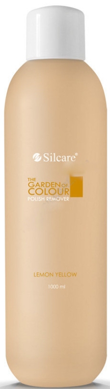 Жидкость для снятия лака - Silcare The Garden Of Colour Polish Remover Lemon Yellow