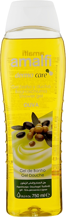 Гель для душу і ванни «Оливковий» - Amalfi Olive Shower Gel  — фото N1