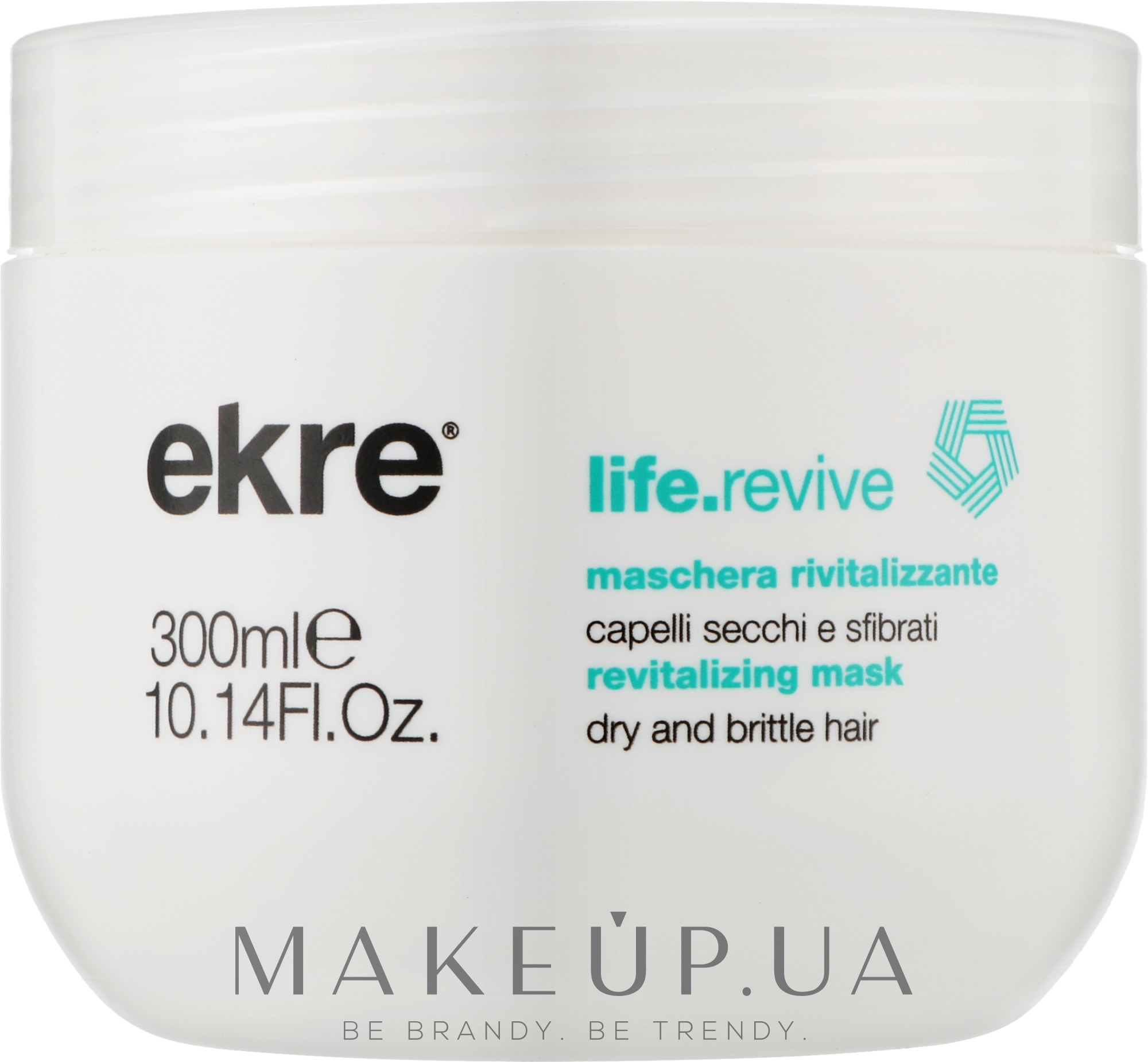 Маска відновлювальна для сухого волосся - Ekre Life.Liss Revive Mask — фото 300ml