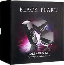 Духи, Парфюмерия, косметика Коллагеновый набор для лица - Sea Of Spa Black Pearl Collagen Kit (serum/30ml + cr/50ml + mask/50ml)