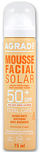 Духи, Парфюмерия, косметика Солнцезащитный мусс для лица SPF50 - Agrado Solar Mousse Facial