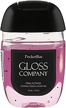 ПОДАРОК! Антисептик для рук - Gloss Company Pocket Bac Pink Flower Anti-Bacterial Hand Gel — фото N1
