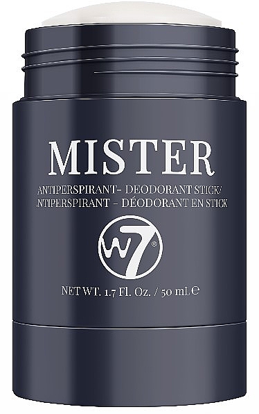 Дезодорант-стік-антиперспірант - W7 Mister Antiperspirant Deodorant Stick — фото N2