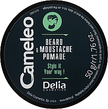 Помада для бороды - Delia Cameleo Men Beard and Moustache Pomade — фото N1