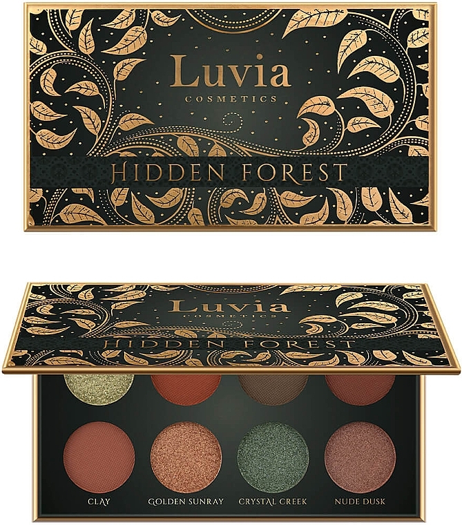 Палетка теней для век - Luvia Cosmetics Hidden Forest Eyeshadow Palette — фото N1