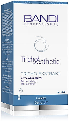 Трихо-екстракт, який зменшує симптоми лупи - Bandi Professional Tricho Esthetic Tricho-Extract Anti Dandruff — фото N3