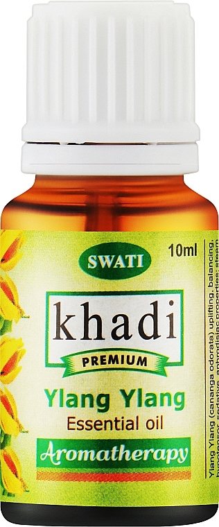 Ефірна олія "Іланг-іланг" - Khadi Swati Premium Essential Oil — фото N1