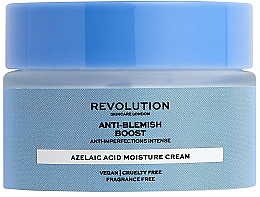 Зволожувальний крем з азелаїновою кислотою для проблемної шкіри обличчя - Revolution Skincare Anti-Blemish Boost Cream With Azelaic Acid — фото N1