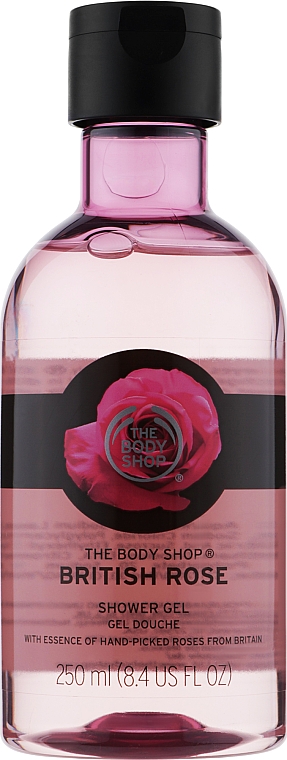 Гель для душу "Британська троянда" - The Body Shop British Rose Shower Gel — фото N1