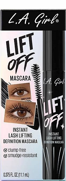 Туш для вій - L.A. Girl Mascara Lift Off — фото N1