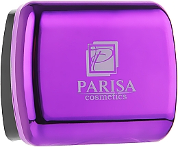 Точилка подвійна для олівців, №202, фіолетова - Parisa Cosmetics — фото N1