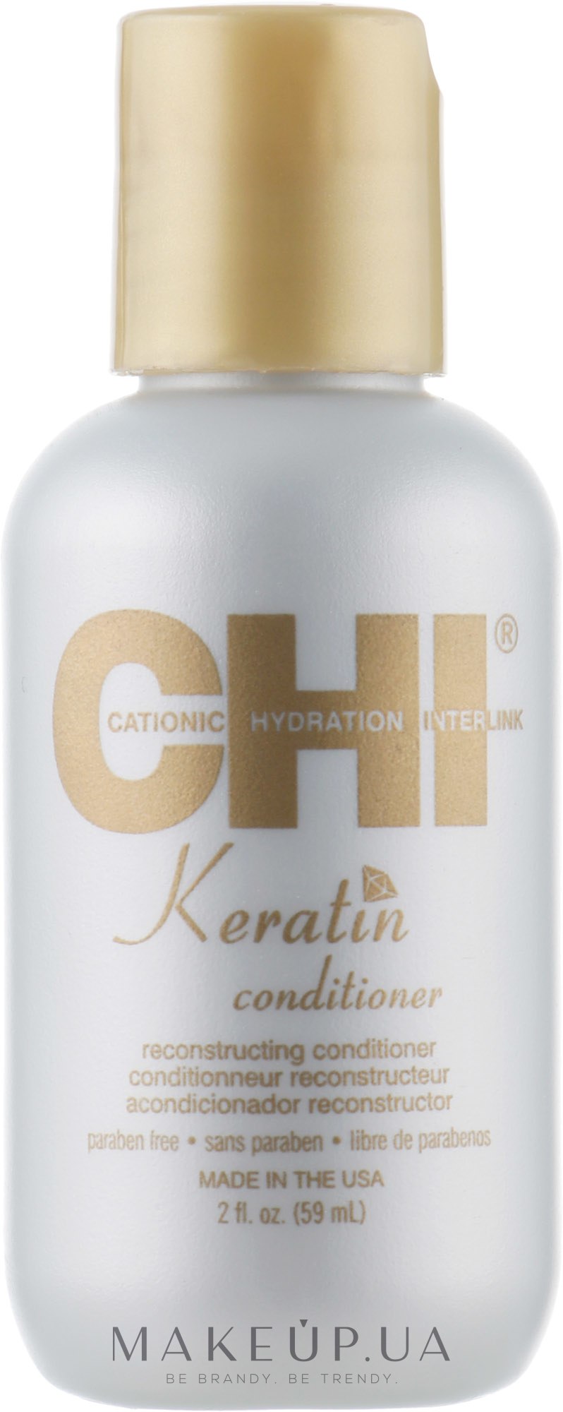 Восстанавливающий кератиновый кондиционер для волос - CHI Keratin Conditioner — фото 59ml