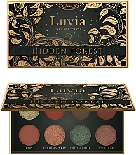 Палетка теней для век - Luvia Cosmetics Hidden Forest Eyeshadow Palette — фото N1