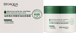 Нічна маска для обличчя з саліциловою кислотою - Bioaqua Salicylic Acid Acne Oil Control Mask — фото N2