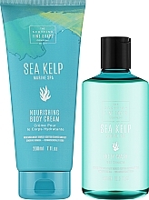 Набор - Scottish Fine Soaps Sea Kelp Marine Spa Luxury Gift Duo (sh/gel/300ml + b/cr/200ml) — фото N2