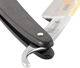 Небезпечна бритва, чорне дерево - Dovo Straight Razor 5/8" Black Ebony Prima — фото N3