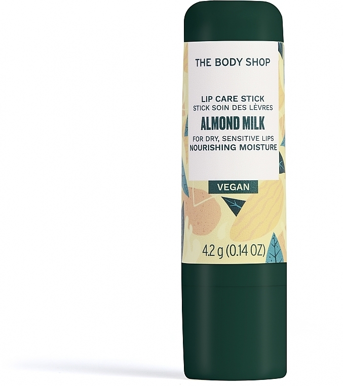 Бальзам для губ "Миндальное молочко" - The Body Shop Almond Milk Lip Care Stick — фото N2