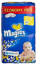 Парфумерія, косметика Підгузники Magics Premium 2 Mini 3-6 кг, 68 шт - Magics